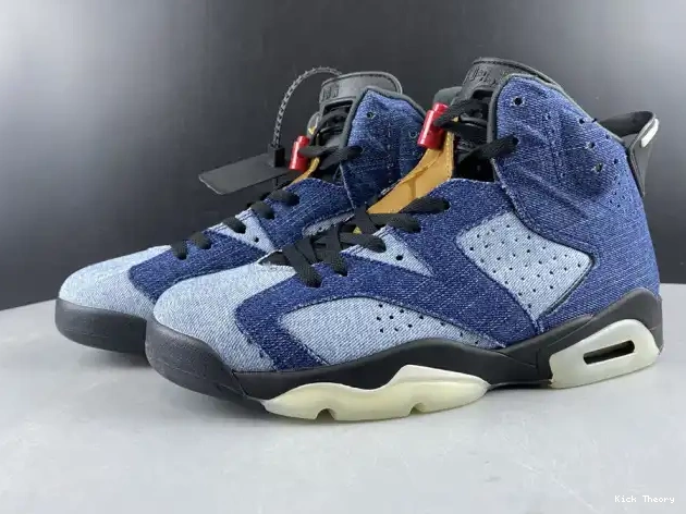Kick Theory Jordan Washed Air CT5350-401 6 Denim 0622
